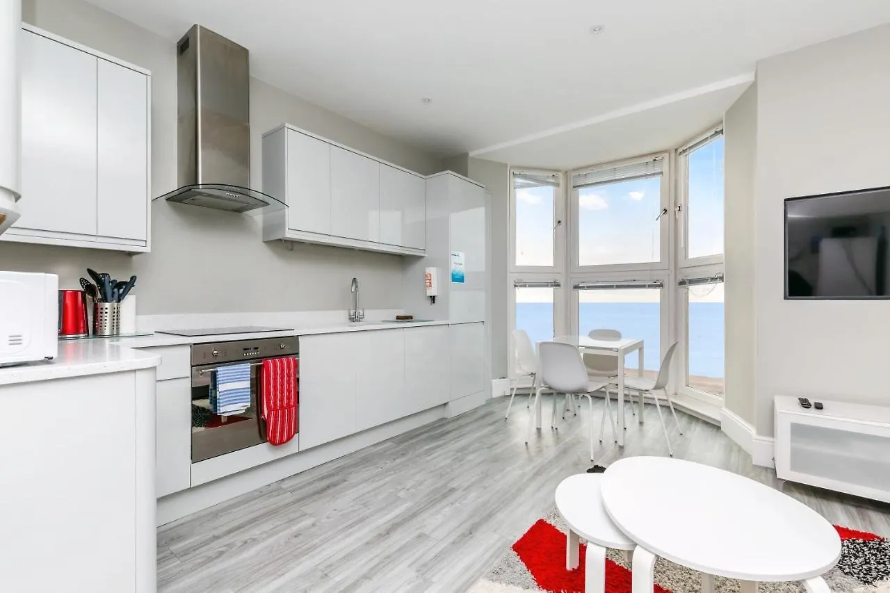 Beautiful Sea View Kingsize Bed Central One Bedroom Holiday Flat Brighton Apartment