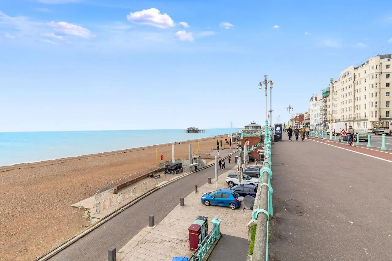 Beautiful Sea View Kingsize Bed Central One Bedroom Holiday Flat Brighton Apartment